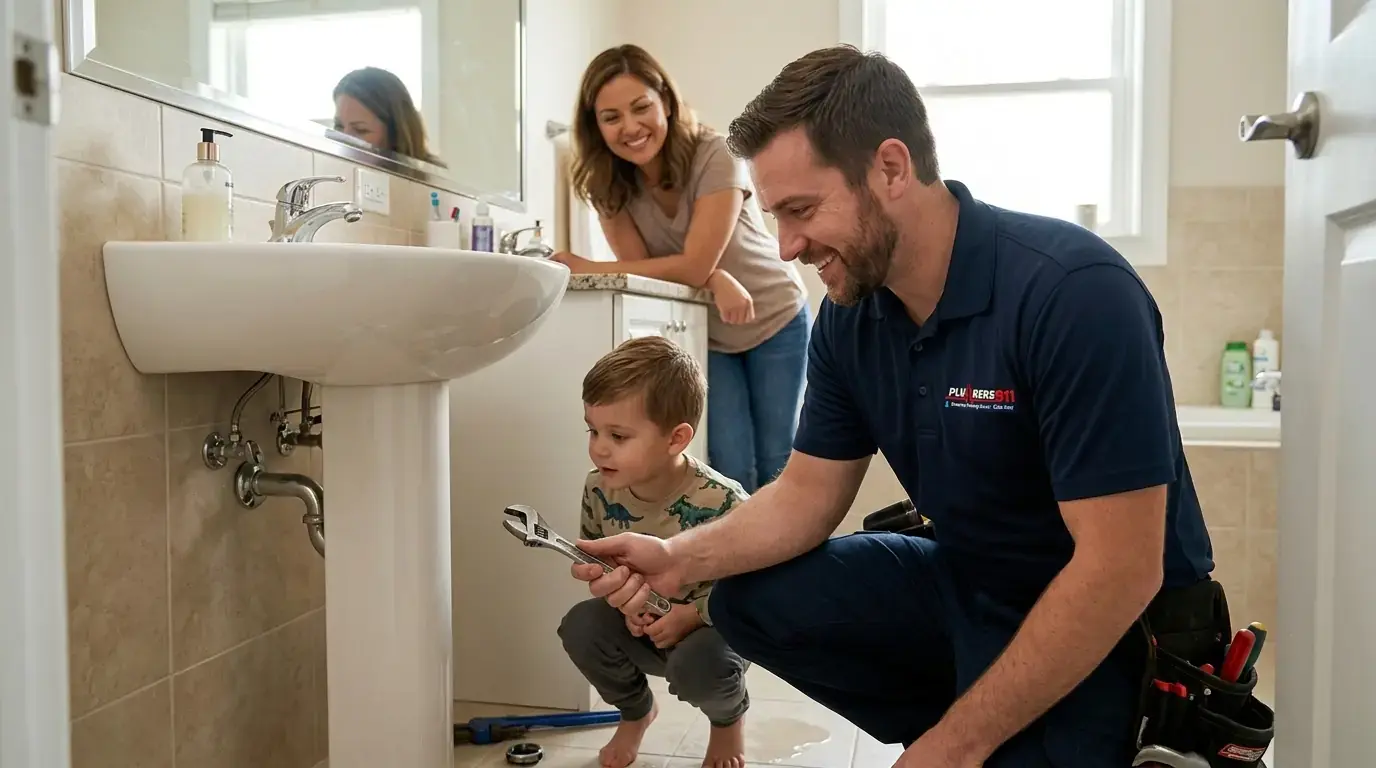 Licensed plumber at work in Wadsworth, IL
